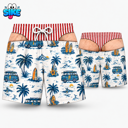 SIKE Stare Magnet Shorts