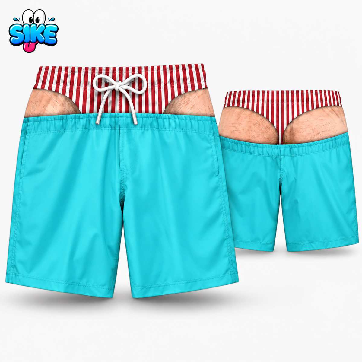 SIKE Stare Magnet Shorts