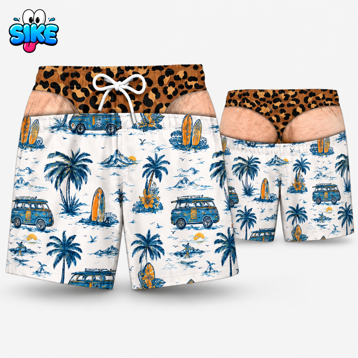 SIKE Stare Magnet Shorts